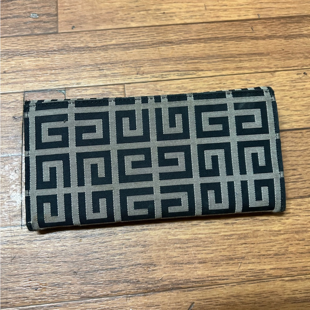 Givenchy Givenchy Black/Grey Monogram Canvas And … - image 2